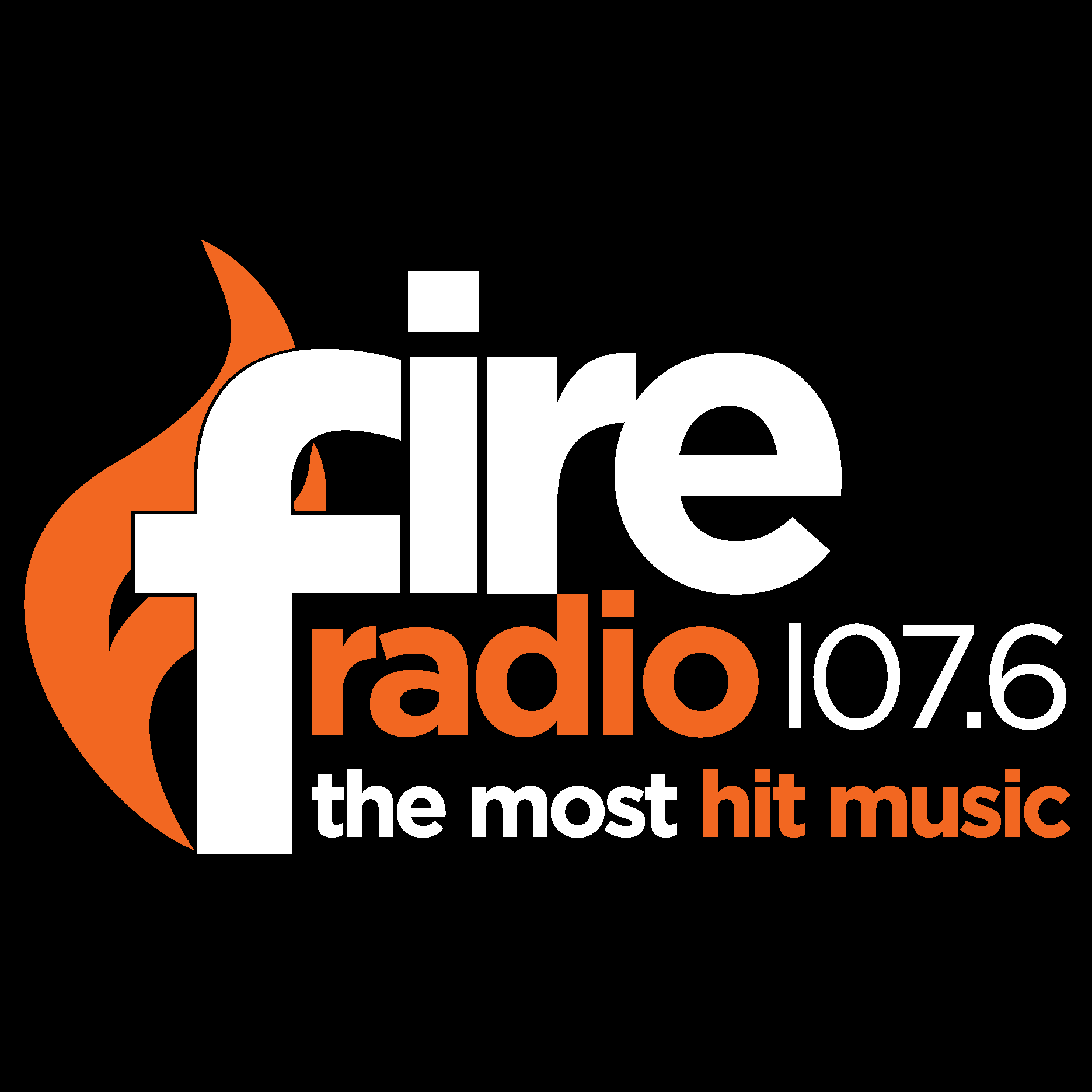 Fire Radio 107.6 Logo Vector Logo